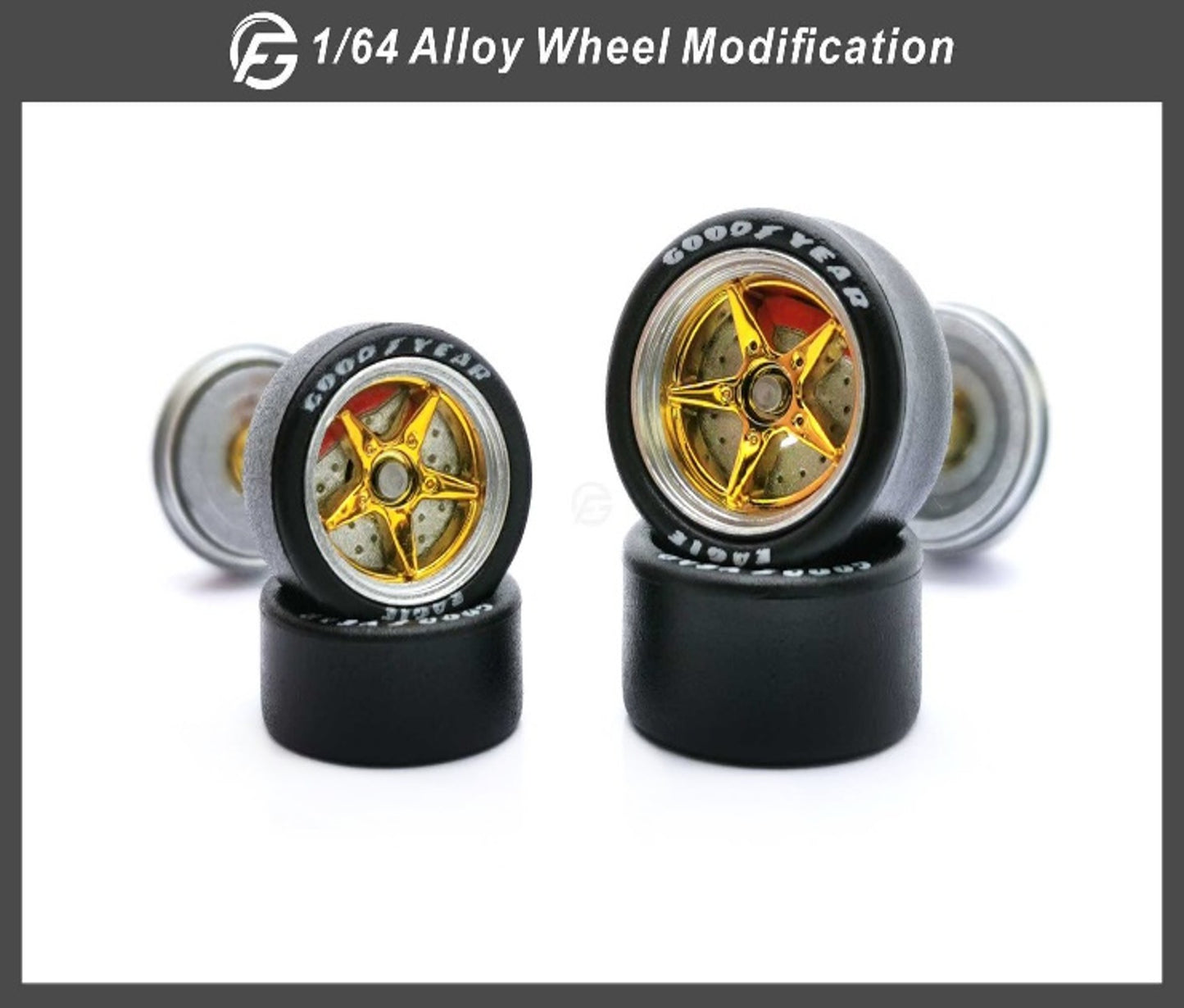 Break Caliper Wheels Staggered 11mm/12.8mm Model 11