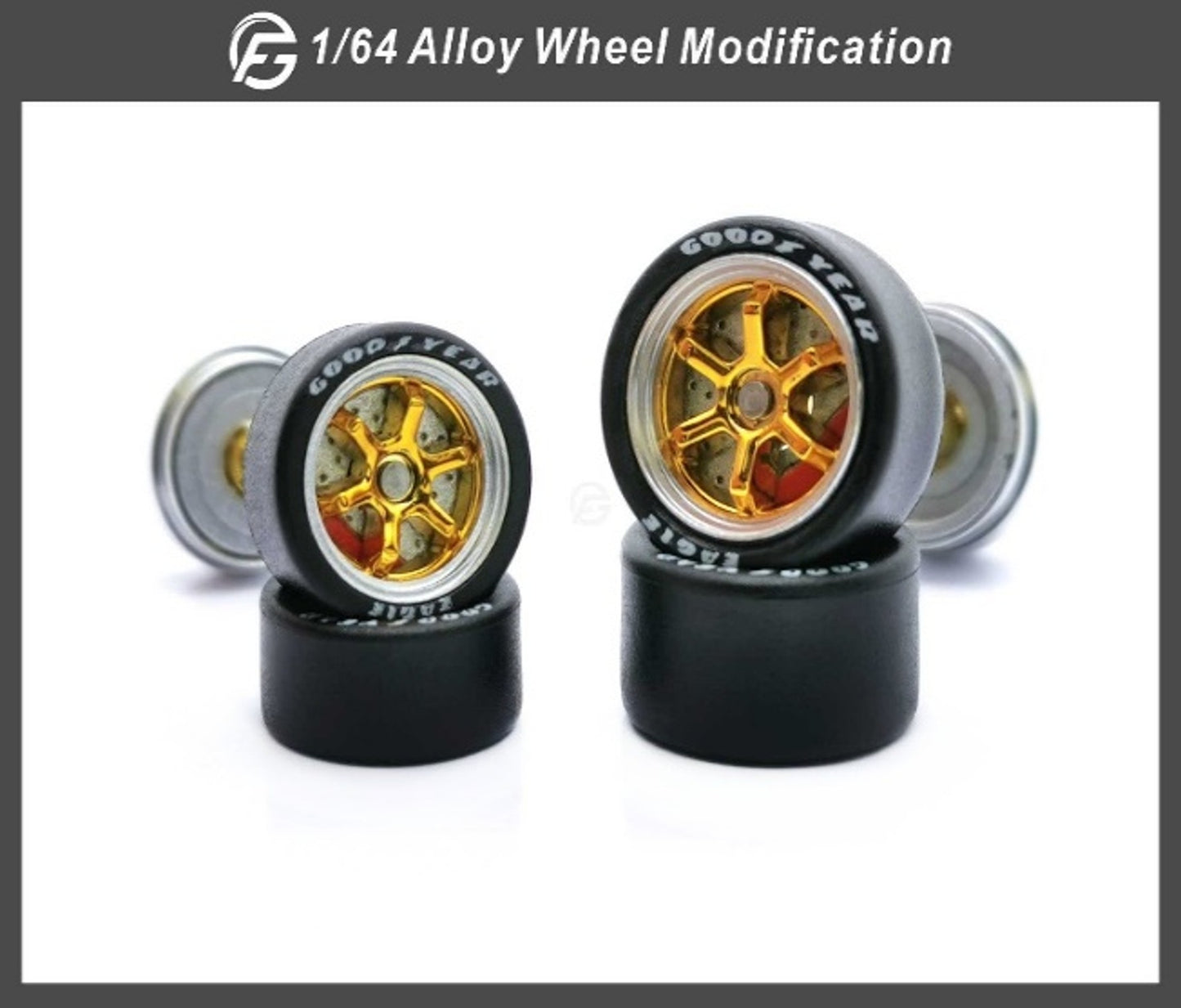 Break Caliper Wheels Staggered 11mm/12.8mm Model 12