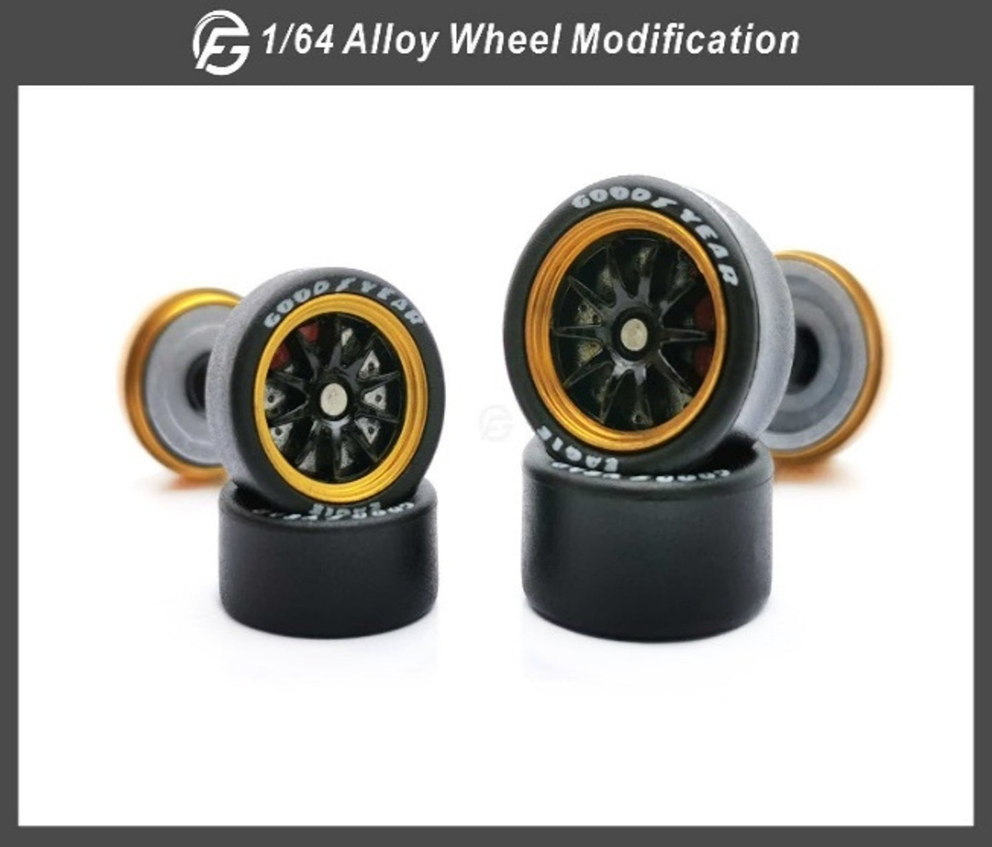 Break Caliper Wheels Staggered 11mm/12.8mm Model 17