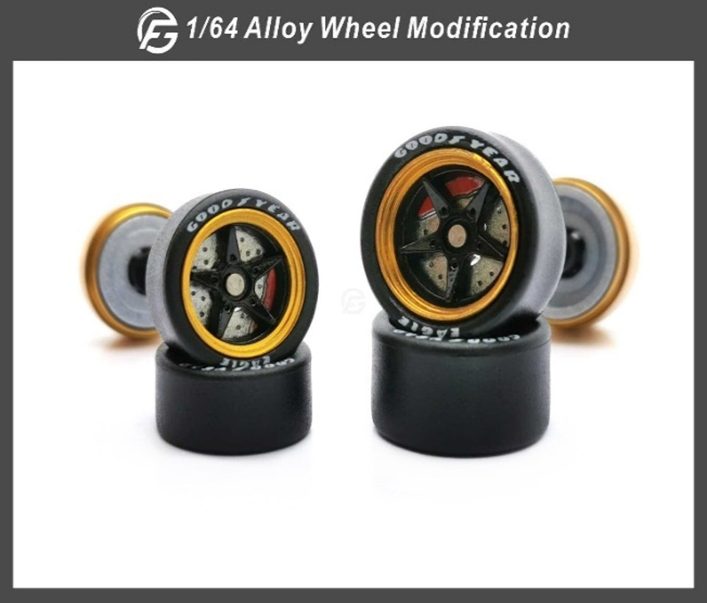 Break Caliper Wheels Staggered 11mm/12.8mm Model 19