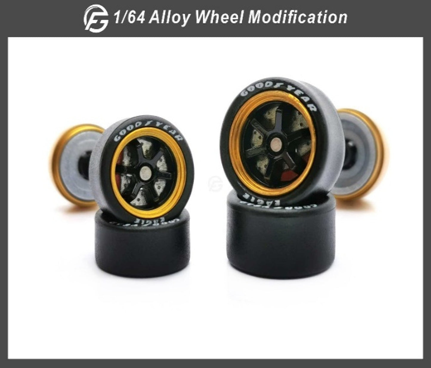 Break Caliper Wheels Staggered 11mm/12.8mm Model 20