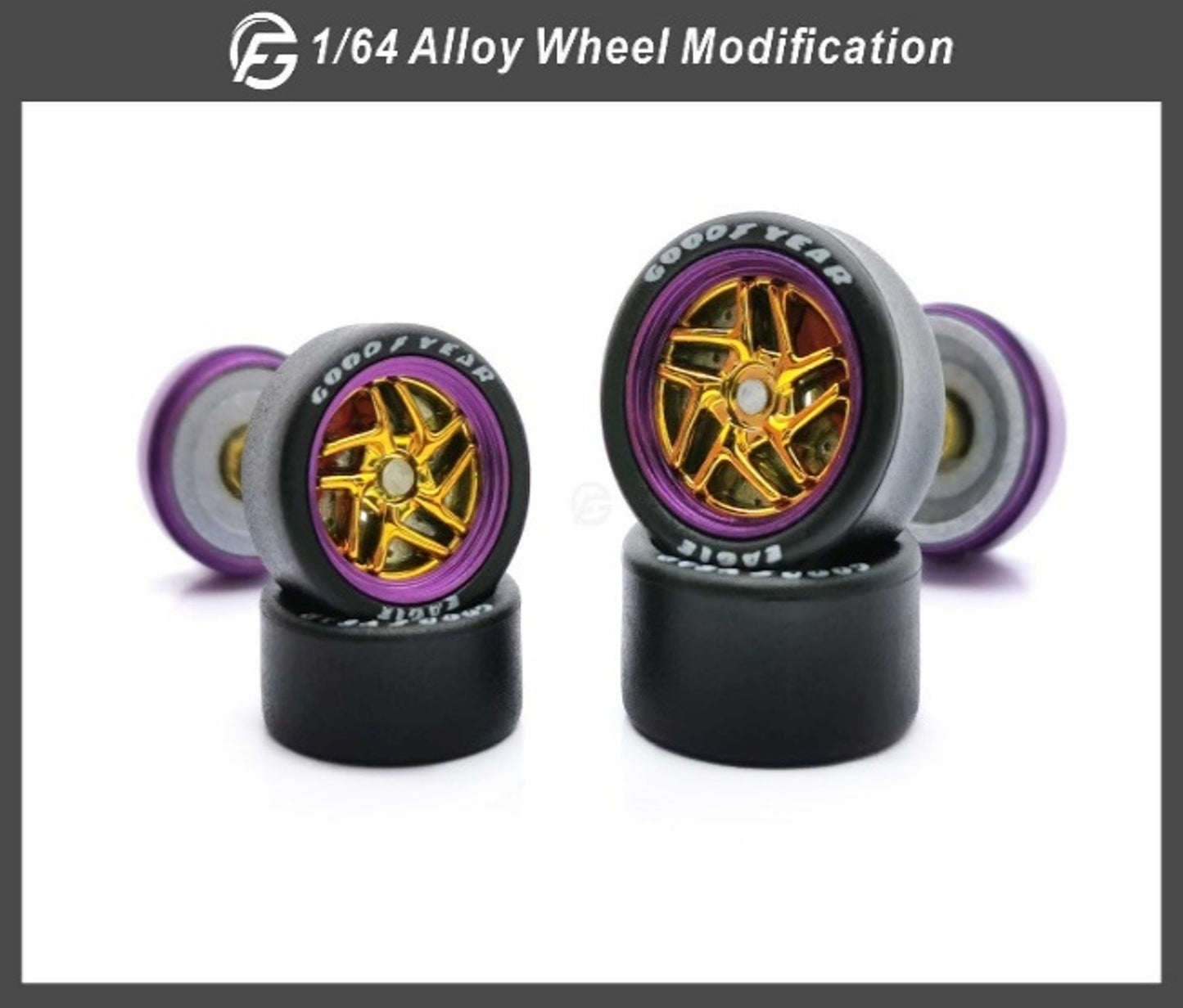 Break Caliper Wheels Staggered 11mm/12.8mm Model 34