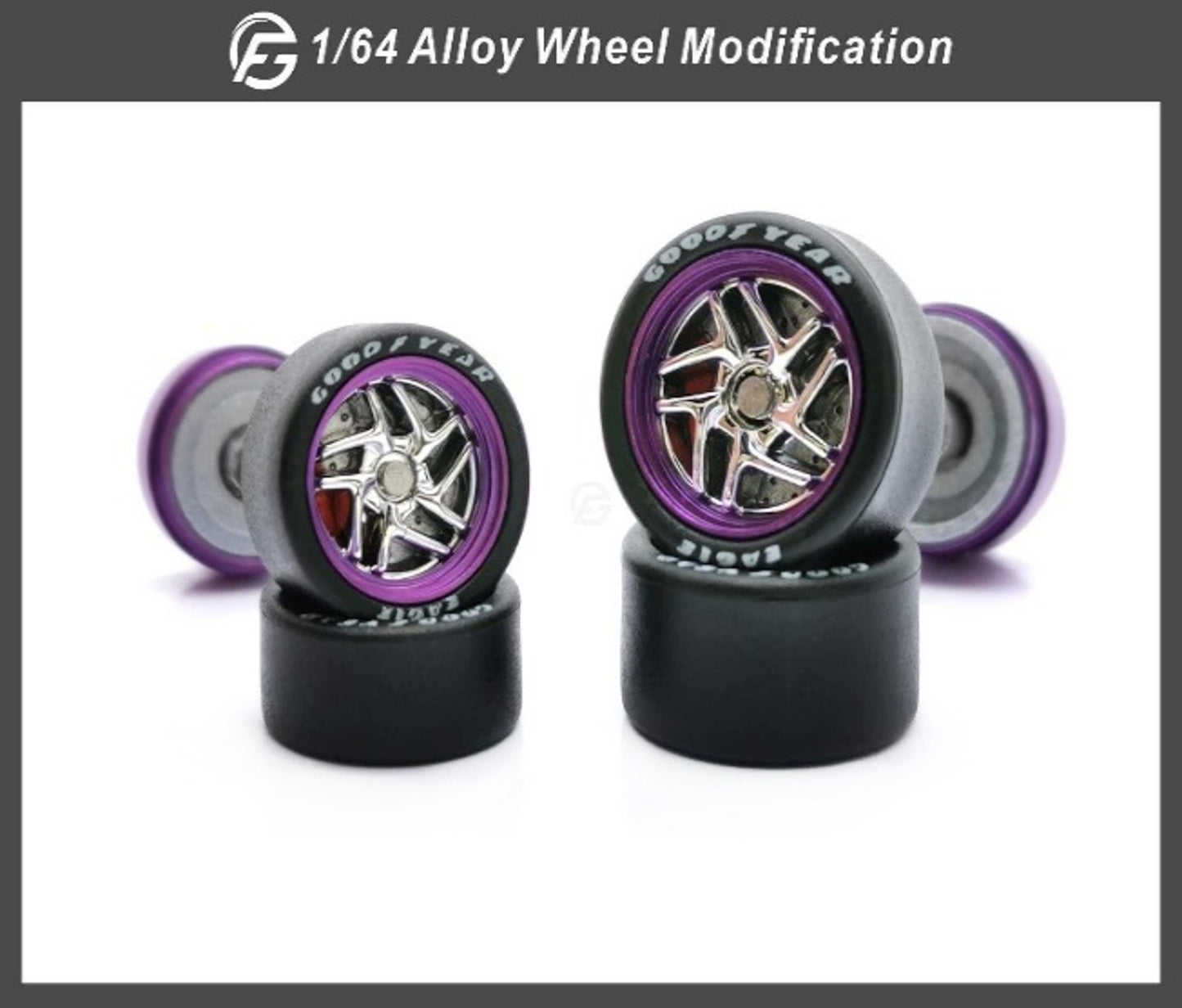Break Caliper Wheels Staggered 11mm/12.8mm Model 38