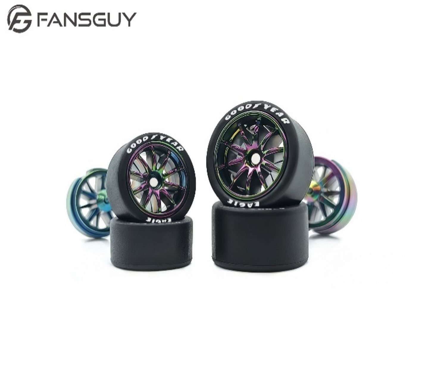 BMS 11mm and 12.8mm Staggered wheel Model 3