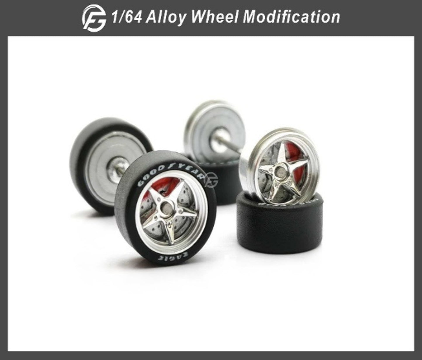 Break caliper Wheels 10.8mm Model 7