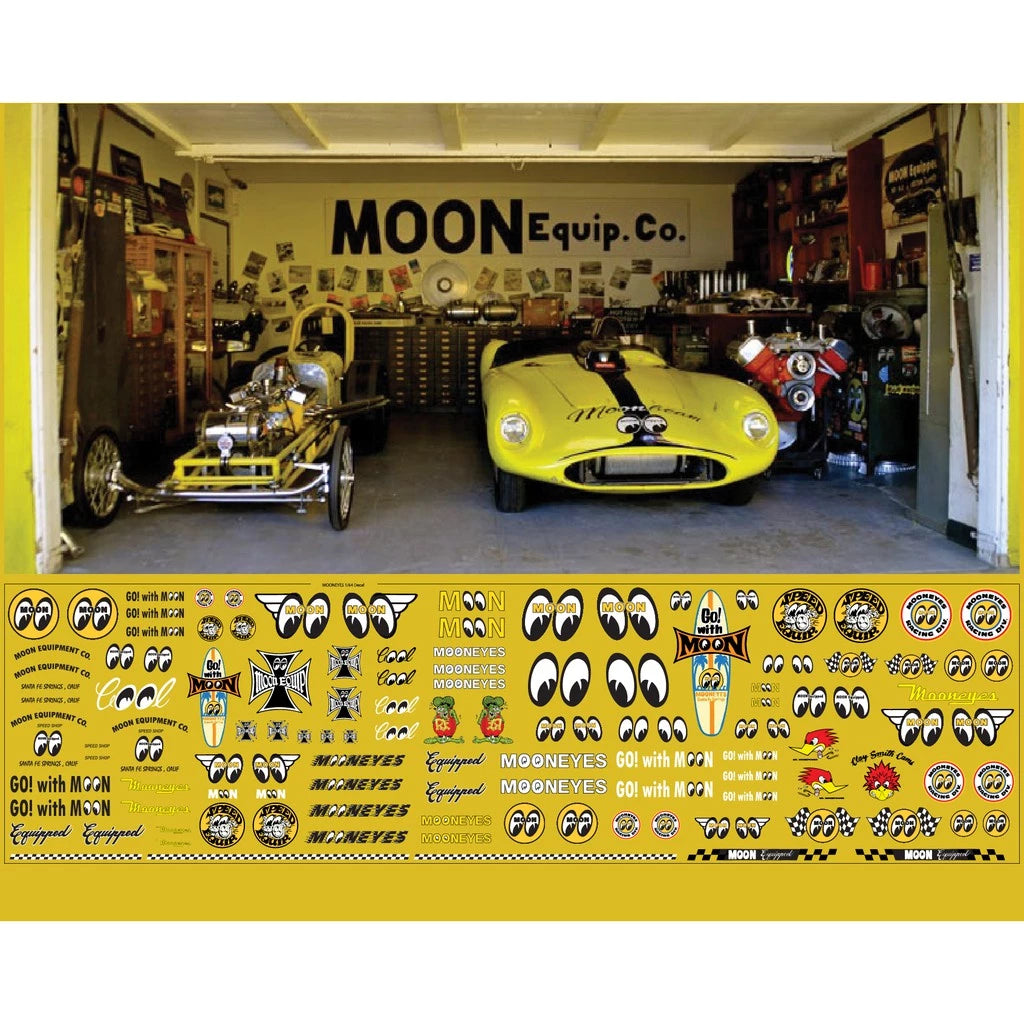 Moon eye decal