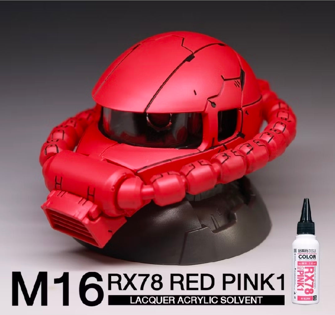 M16 Red Pink Paint