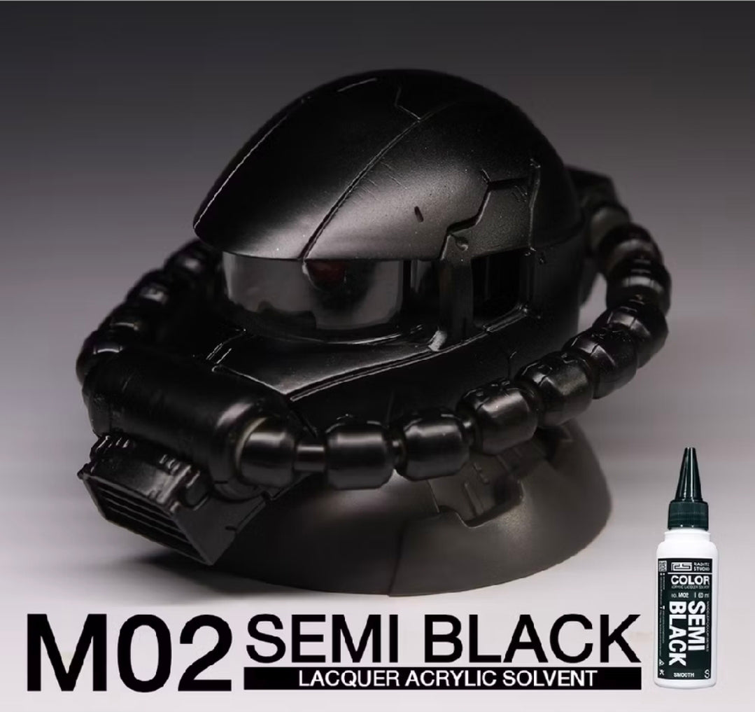 M02 Semi Black paint
