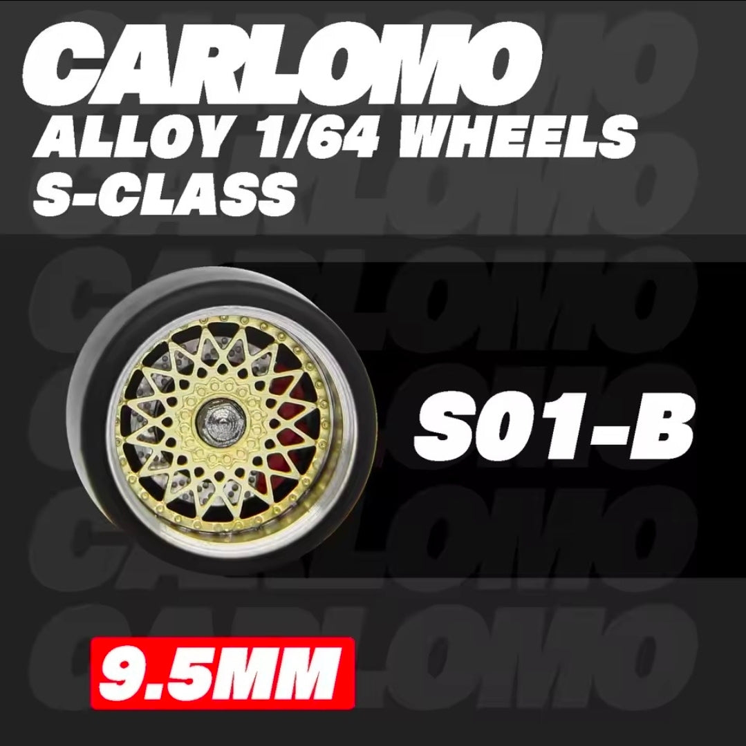 9.5mm Carlomo wheel S01-B