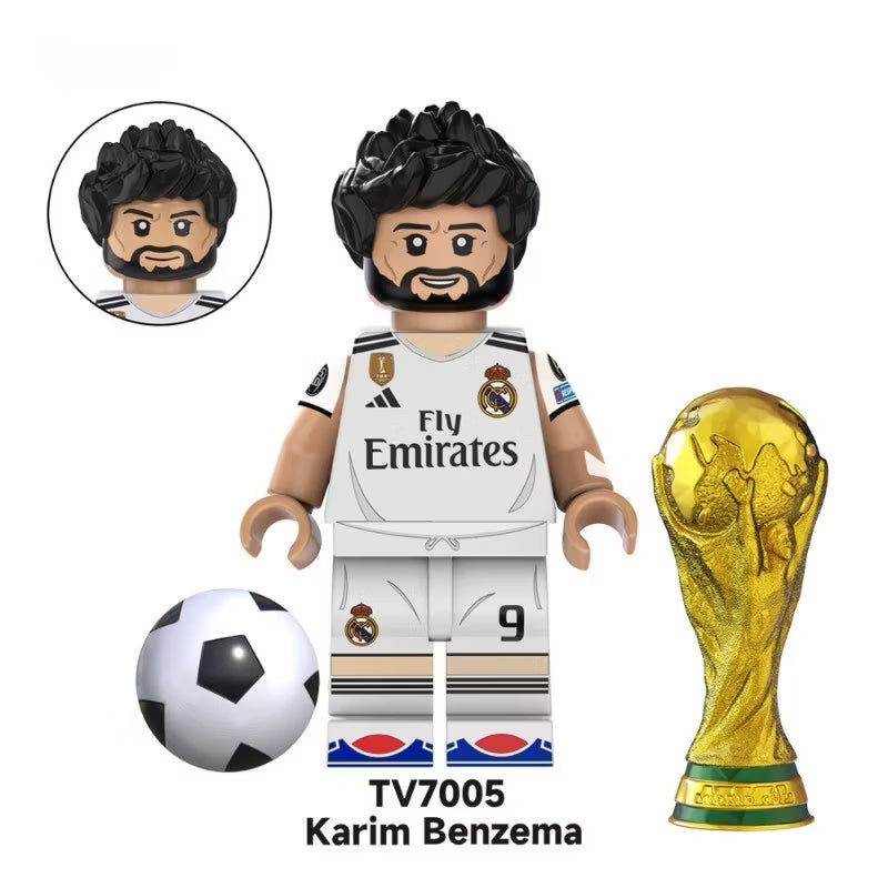 Lego Compatible Karim benzema Model 25
