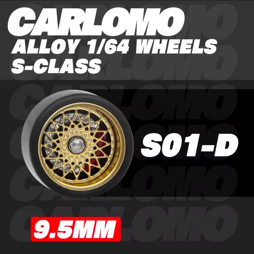9.5mm Carlomo wheel S01-F