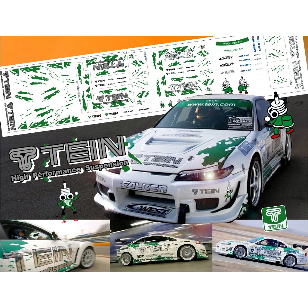TEIN Racing decal 1/64 water decal