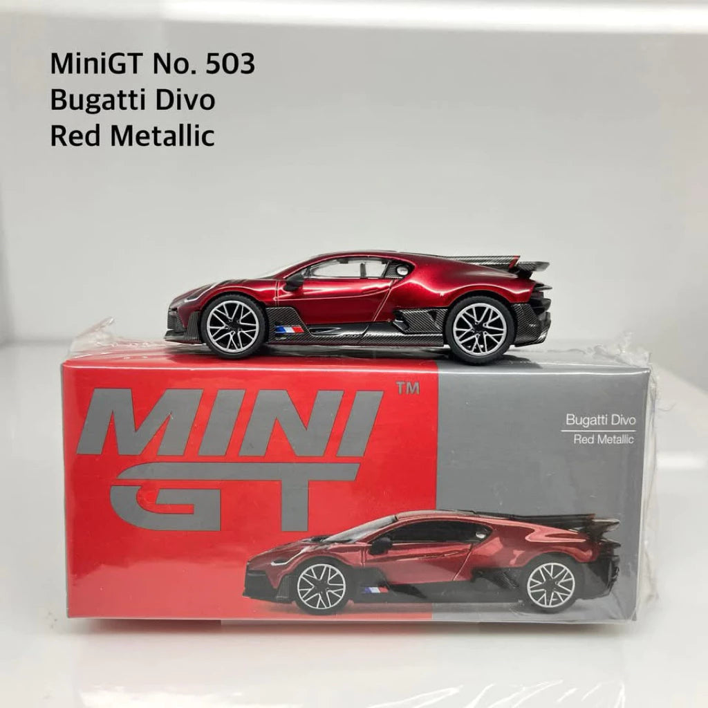 Mini GT No. 487-L Bugatti Chiron Pur Sport "Grand Prix" Pre Order