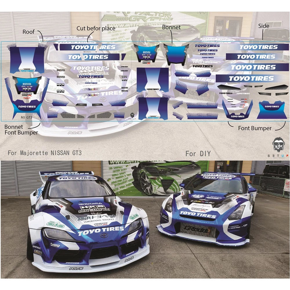 Toyo tires2 Decal