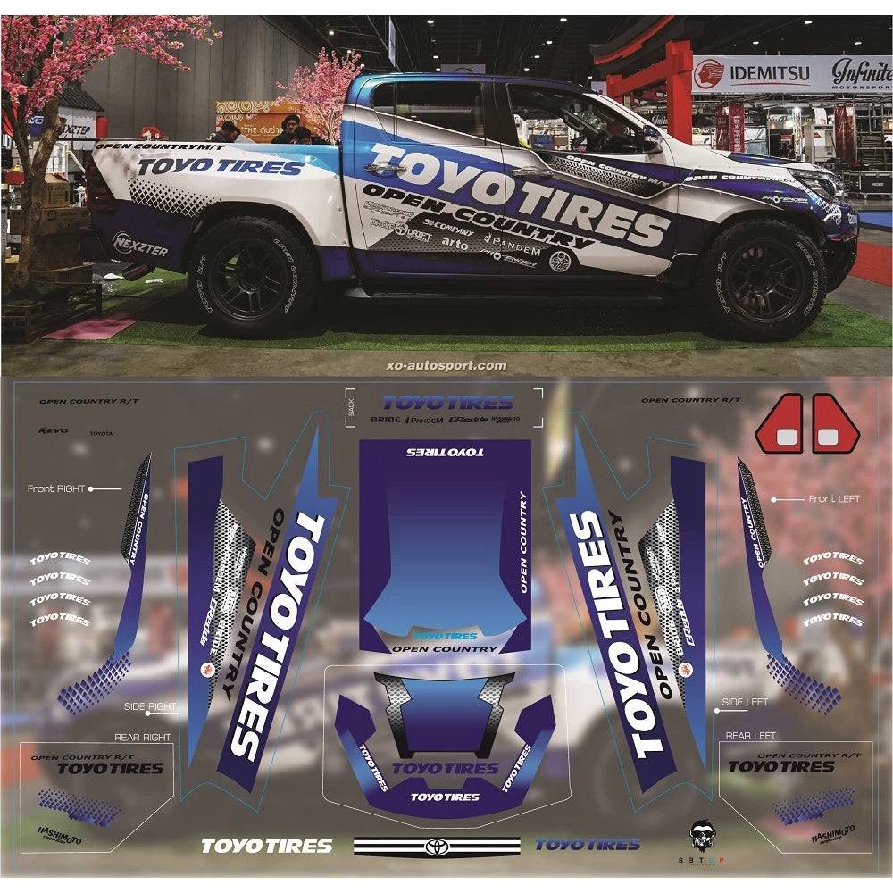 Toyotires 3 Decal