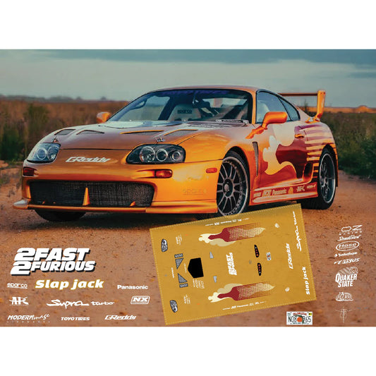 Fast and Furiou supra slap jack Decal