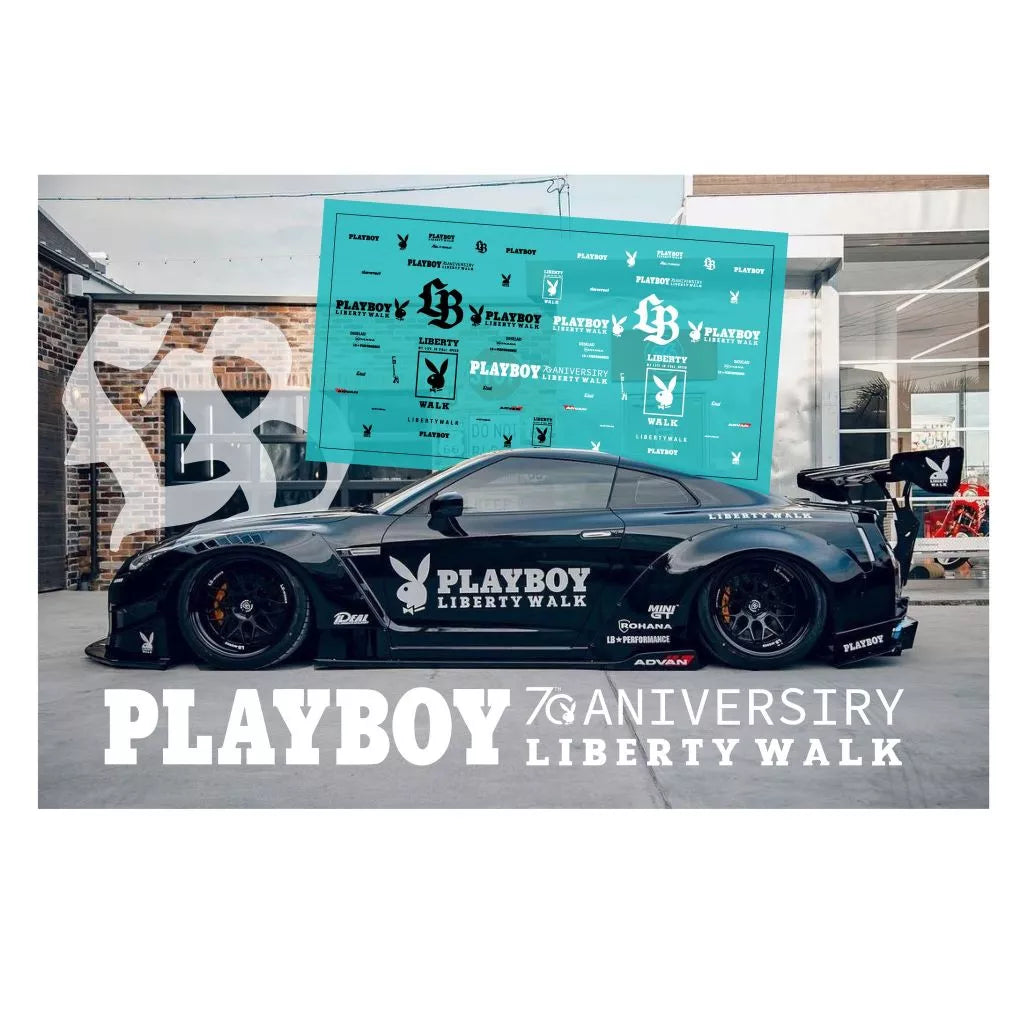 LBWK x 70th PLAYBOY decal