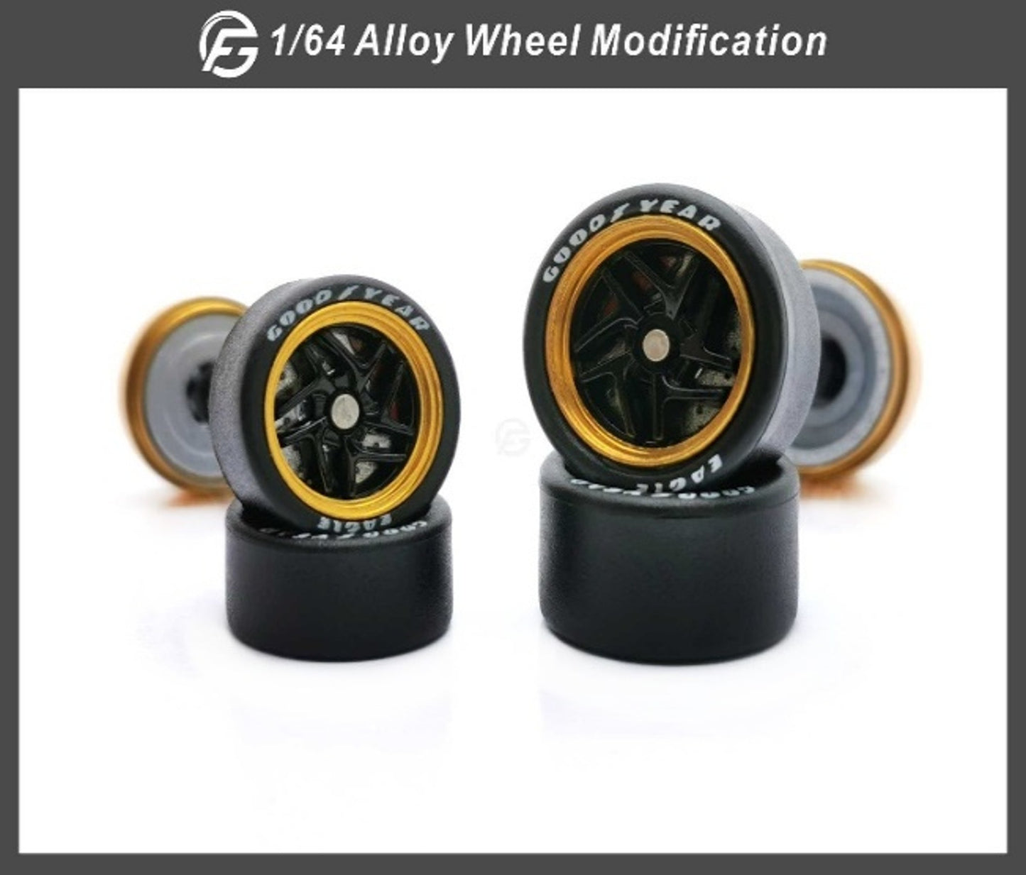 Break Caliper Wheels Staggered 11mm/12.8mm Model 18