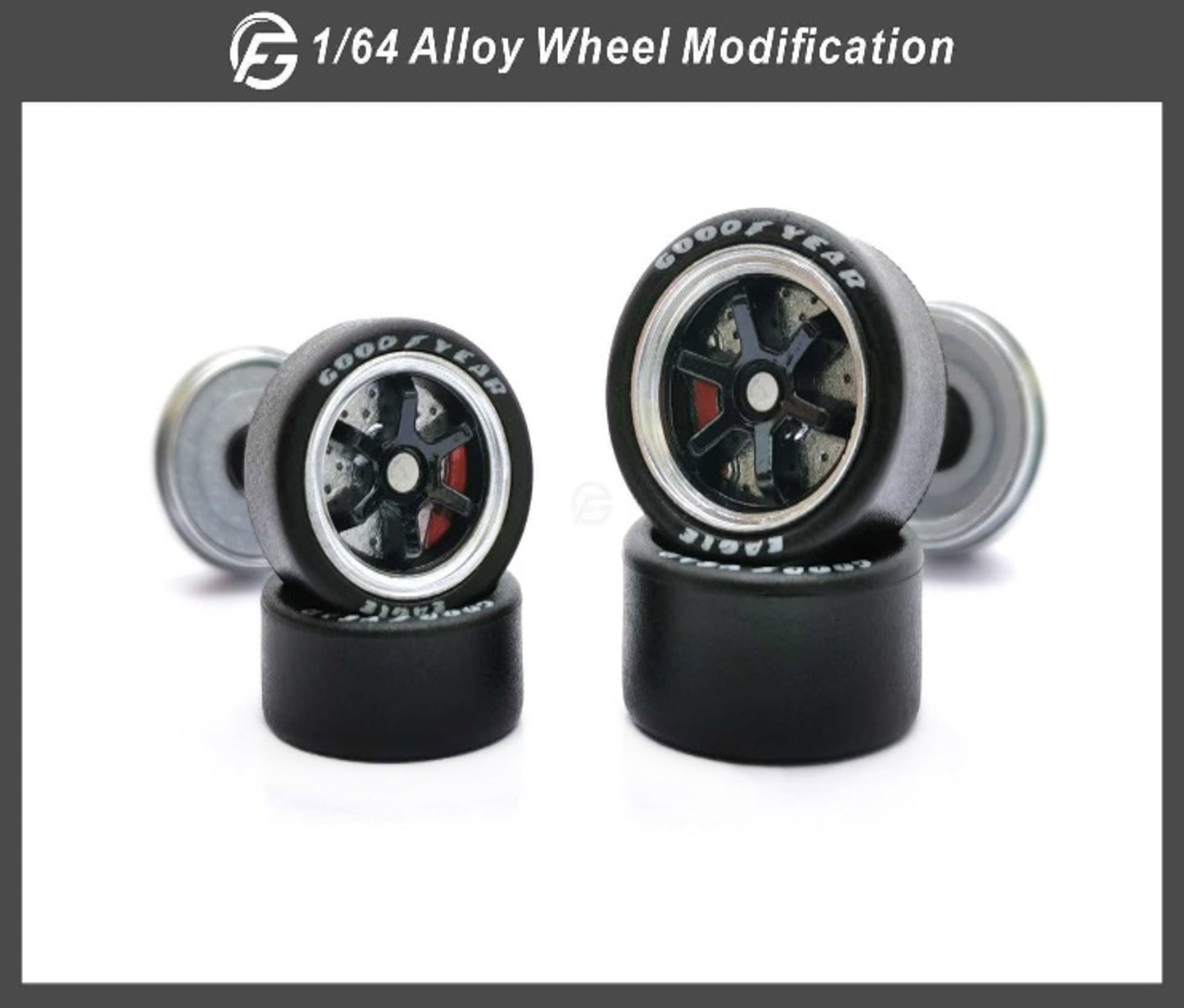 Break Caliper Wheels Staggered 11mm/12.8mm Model 24