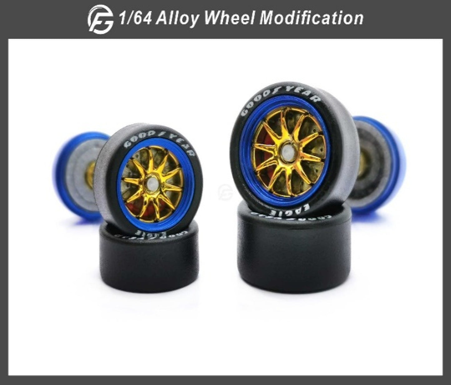 Break Caliper Wheels Staggered 11mm/12.8mm Model 25