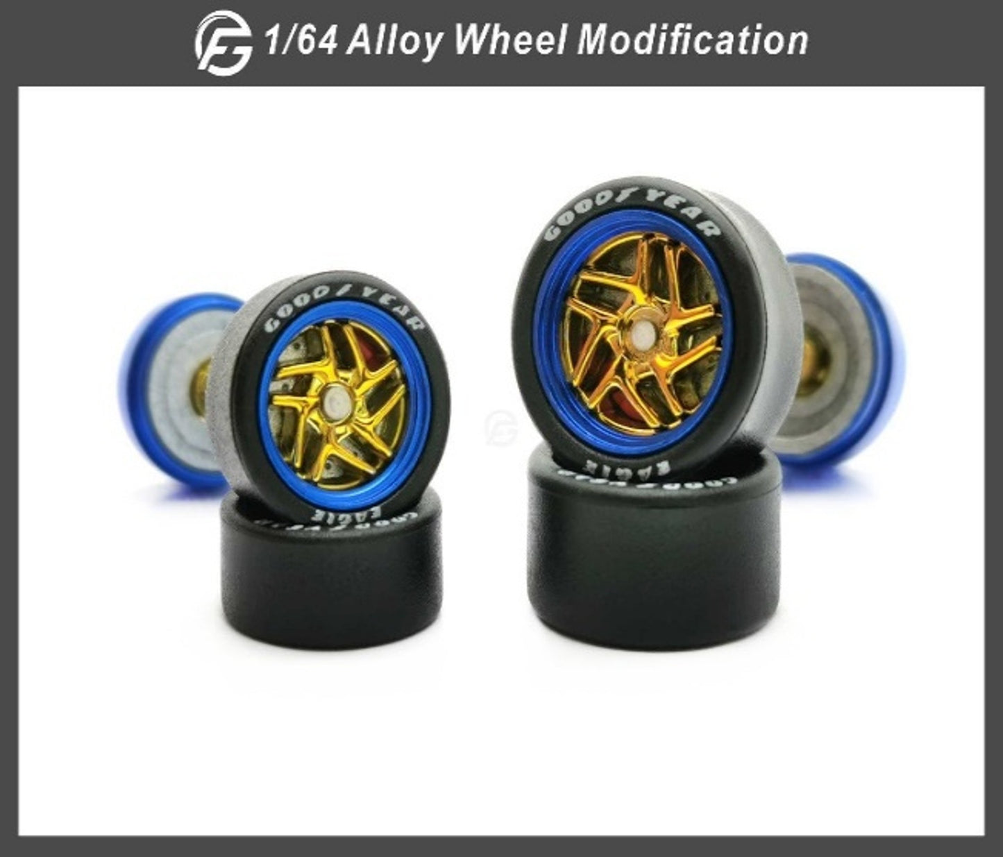 Break Caliper Wheels Staggered 11mm/12.8mm Model 26