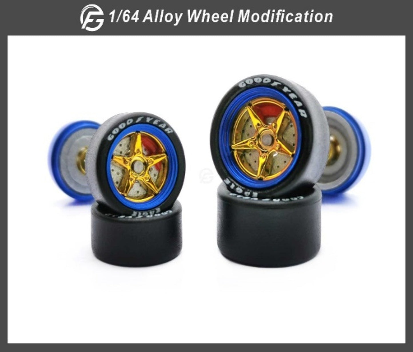 Break Caliper Wheels Staggered 11mm/12.8mm Model 27