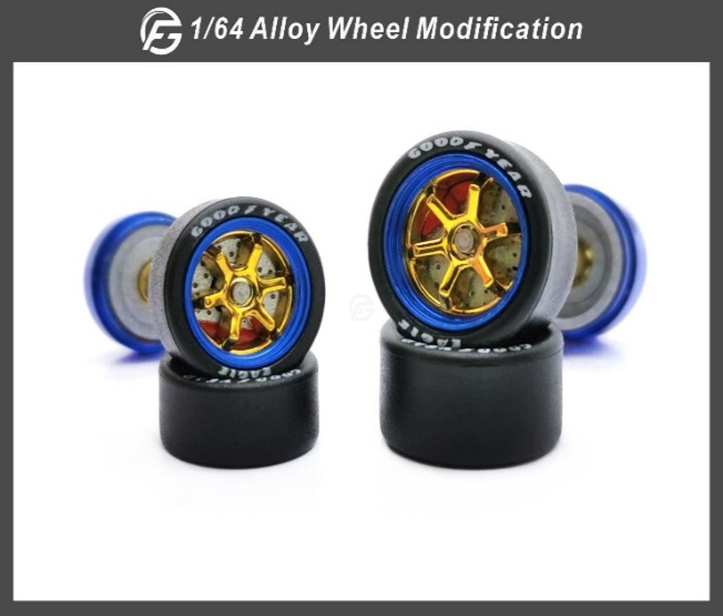 Break Caliper Wheels Staggered 11mm/12.8mm Model 28