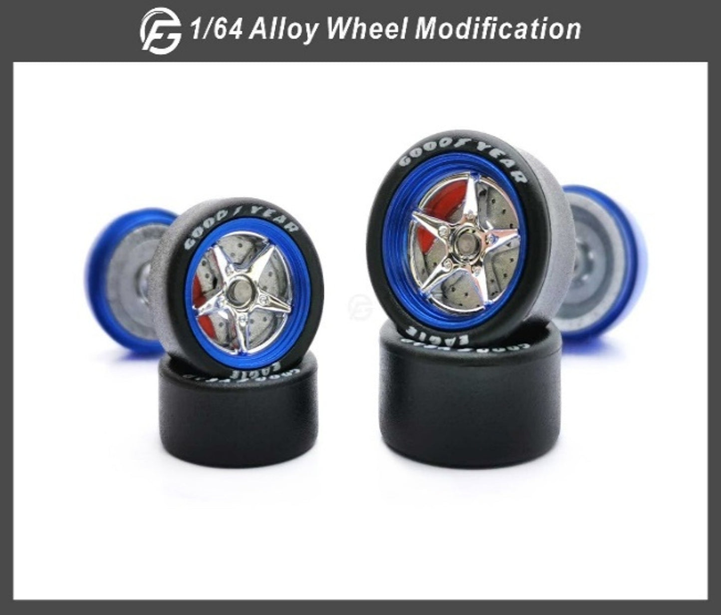 Break Caliper Wheels Staggered 11mm/12.8mm Model 31