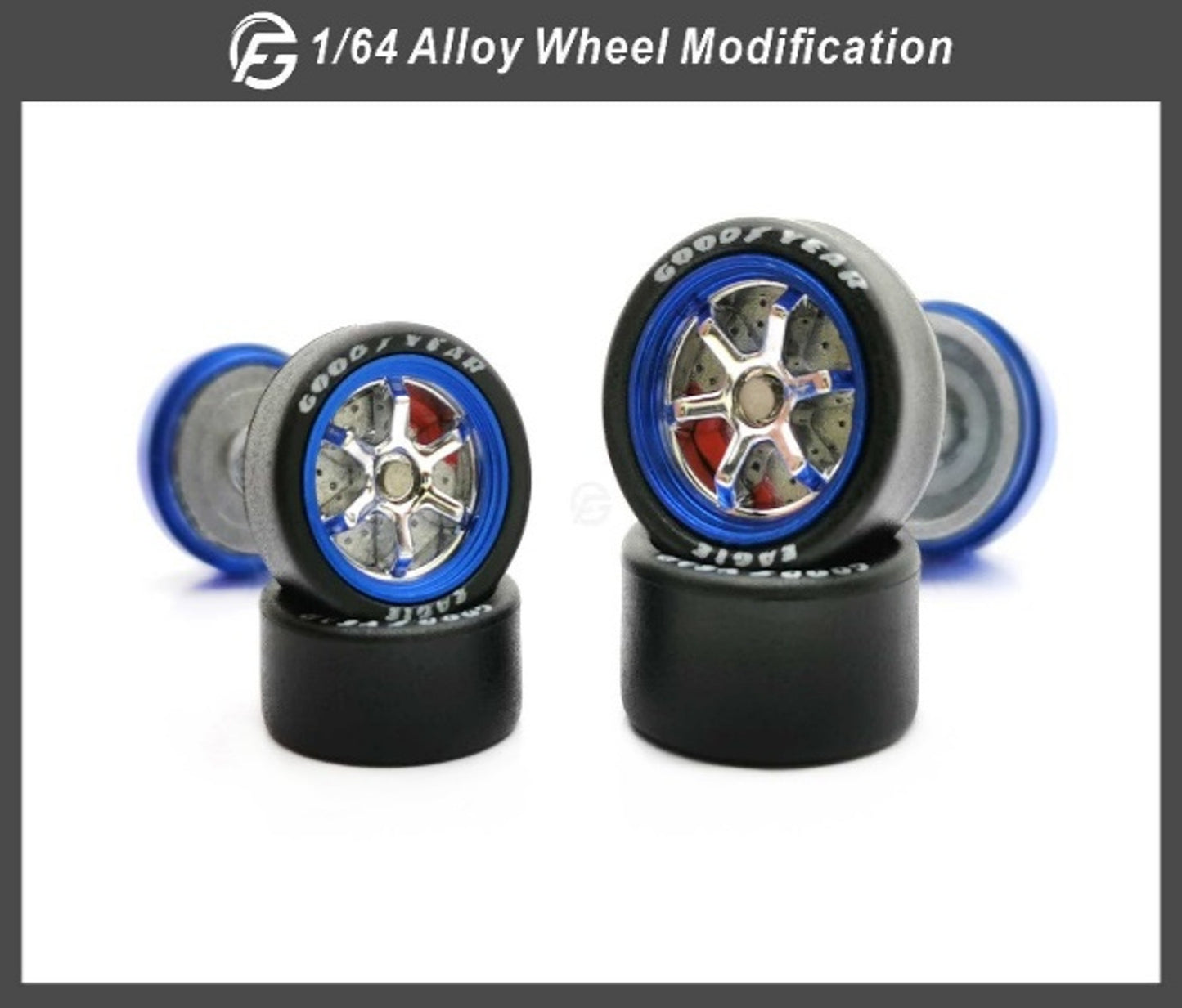 Break Caliper Wheels Staggered 11mm/12.8mm Model 32