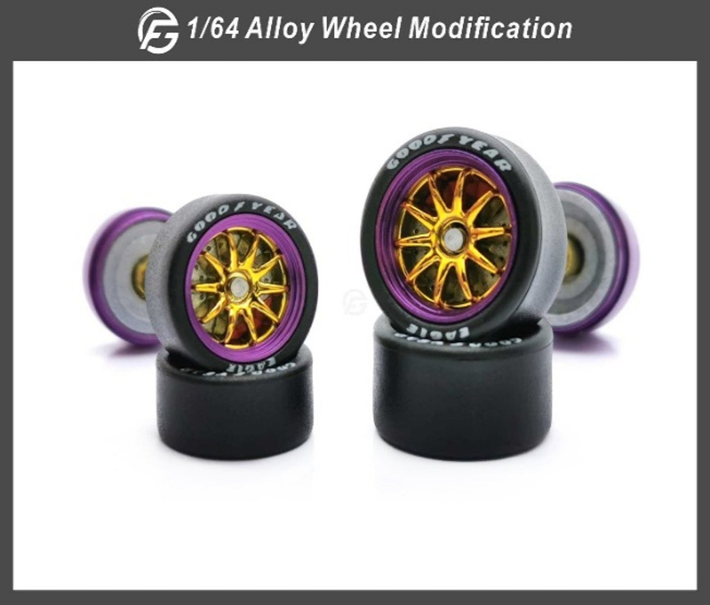 Break Caliper Wheels Staggered 11mm/12.8mm Model 33