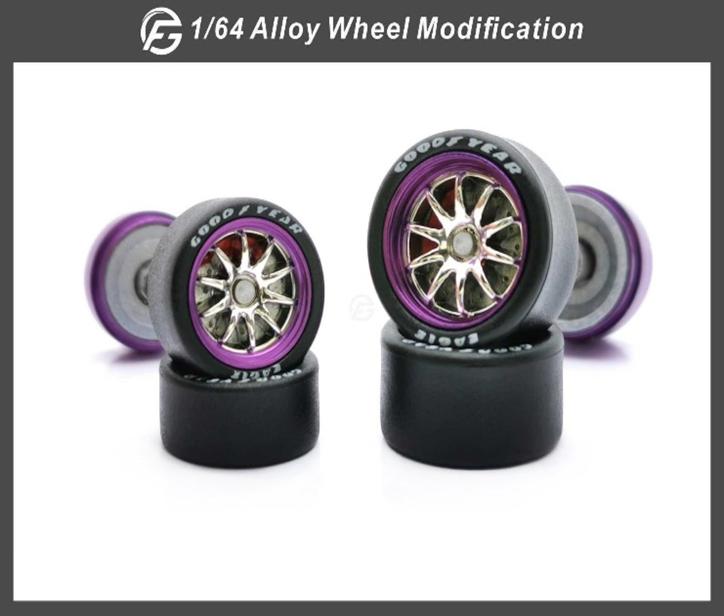 Break Caliper Wheels Staggered 11mm/12.8mm Model 37
