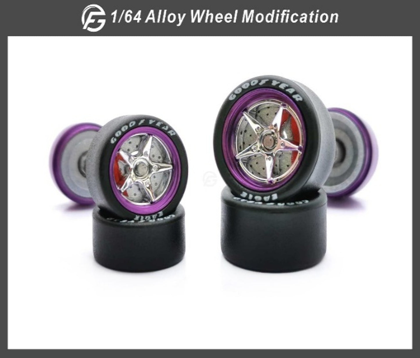 Break Caliper Wheels Staggered 11mm/12.8mm Model 39