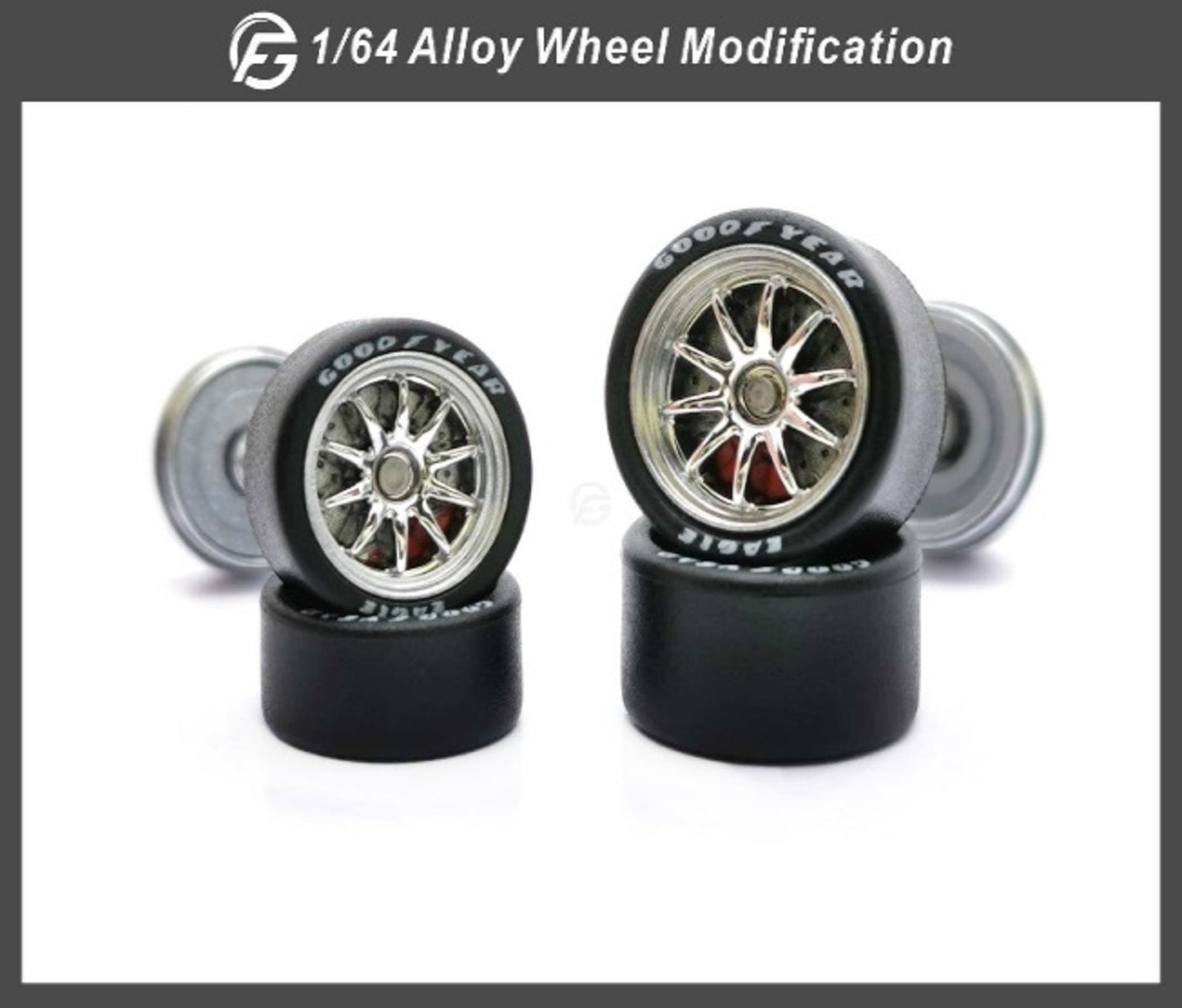Break Caliper Wheels Staggered 11mm/12.8mm Model 5