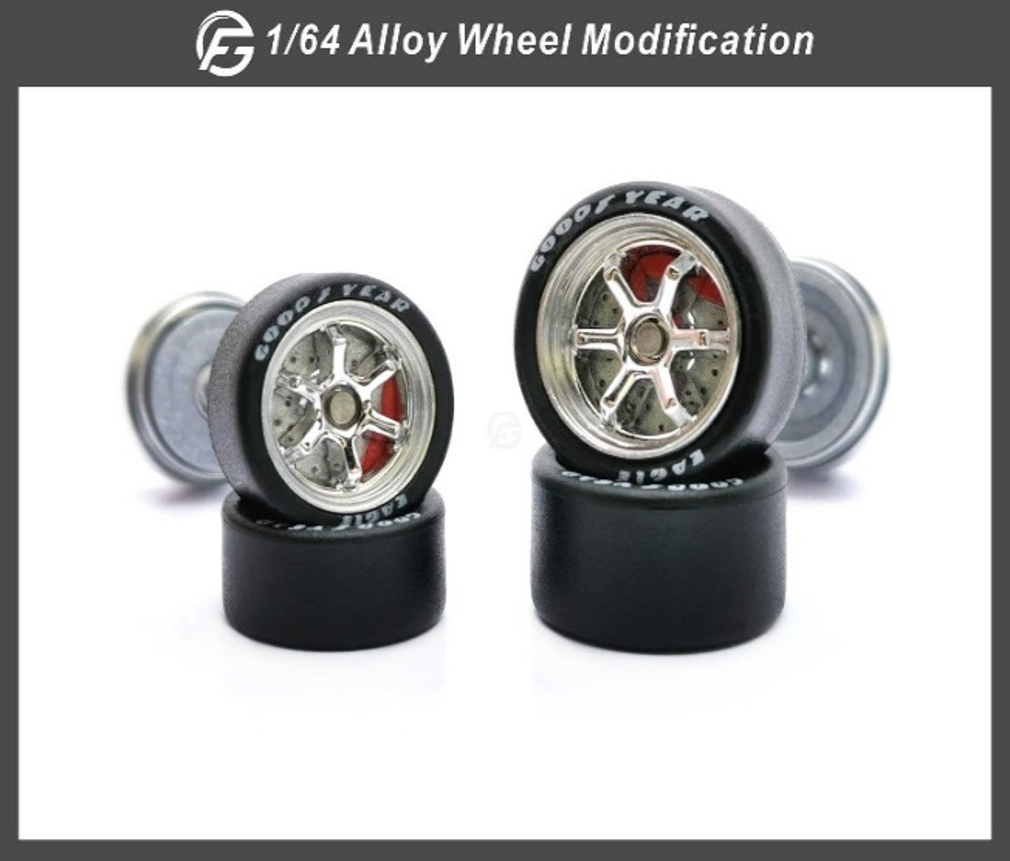 Break Caliper Wheels Staggered 11mm/12.8mm Model 8