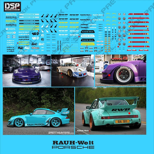 Porsche RAUH welt Decal