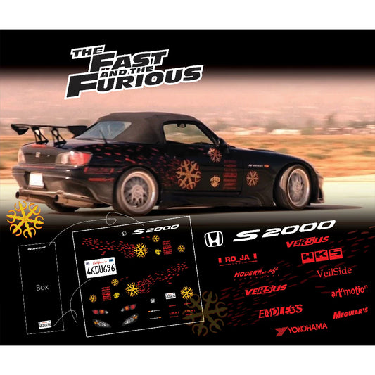 Honda s2000  Decal