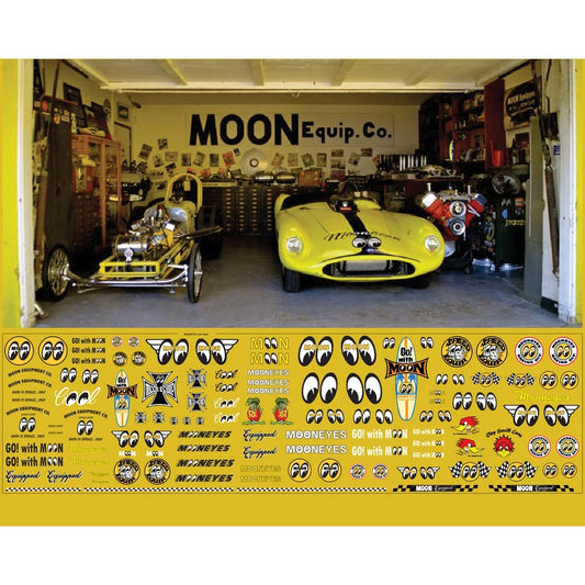 Moon eye decal