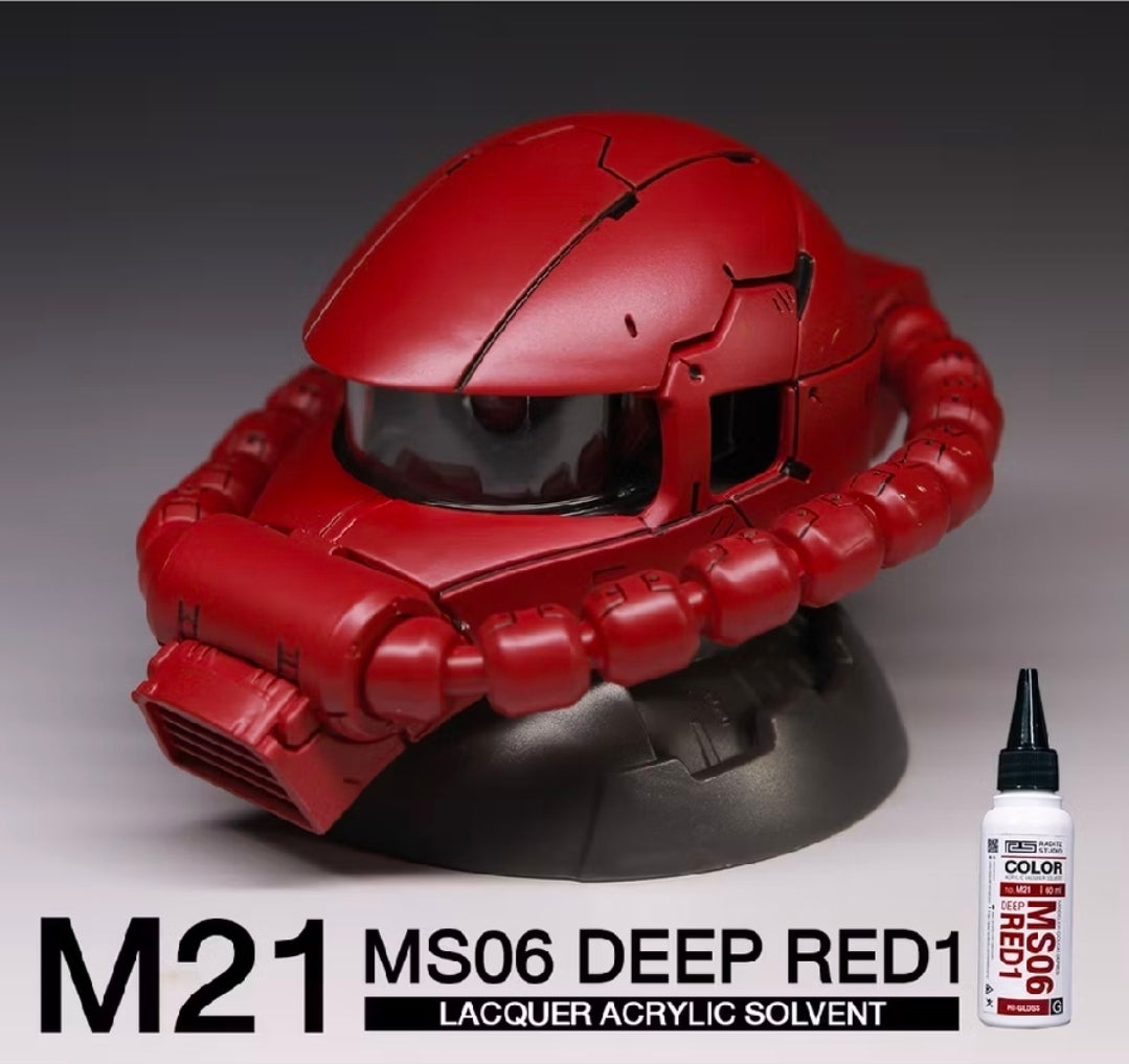 M21 deep Red paint