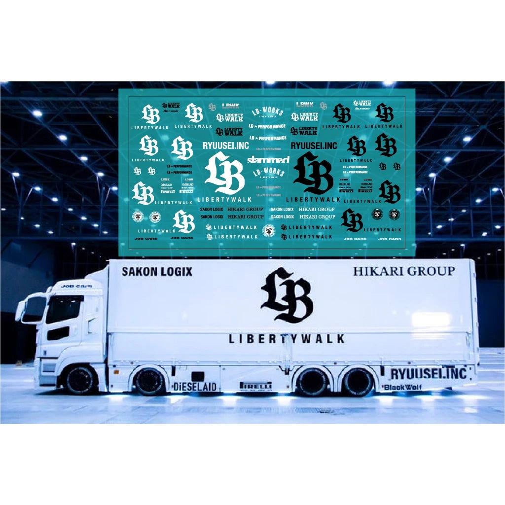 1/64 Decal water slide LBWK LB